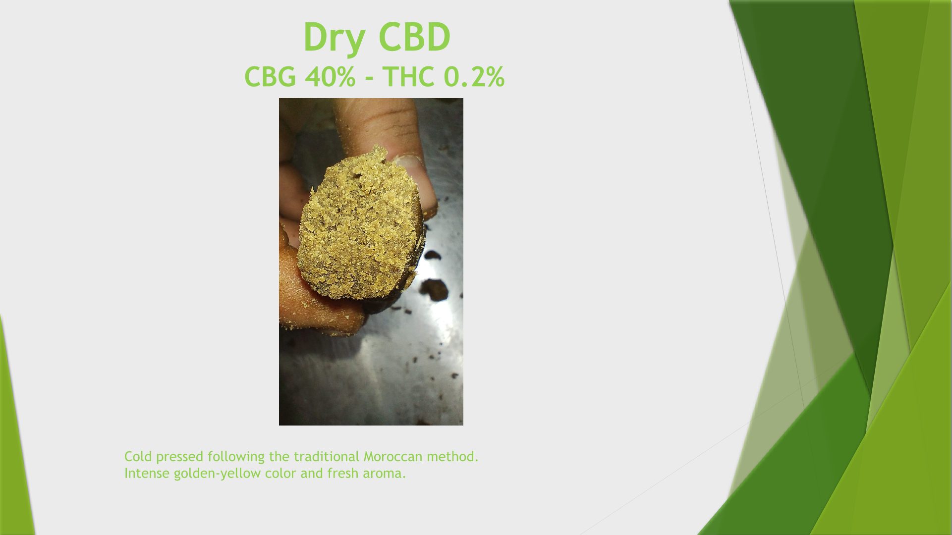 Dry CBD