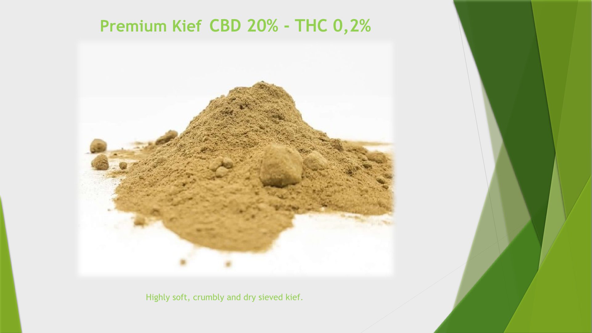 Premium Kief CBD