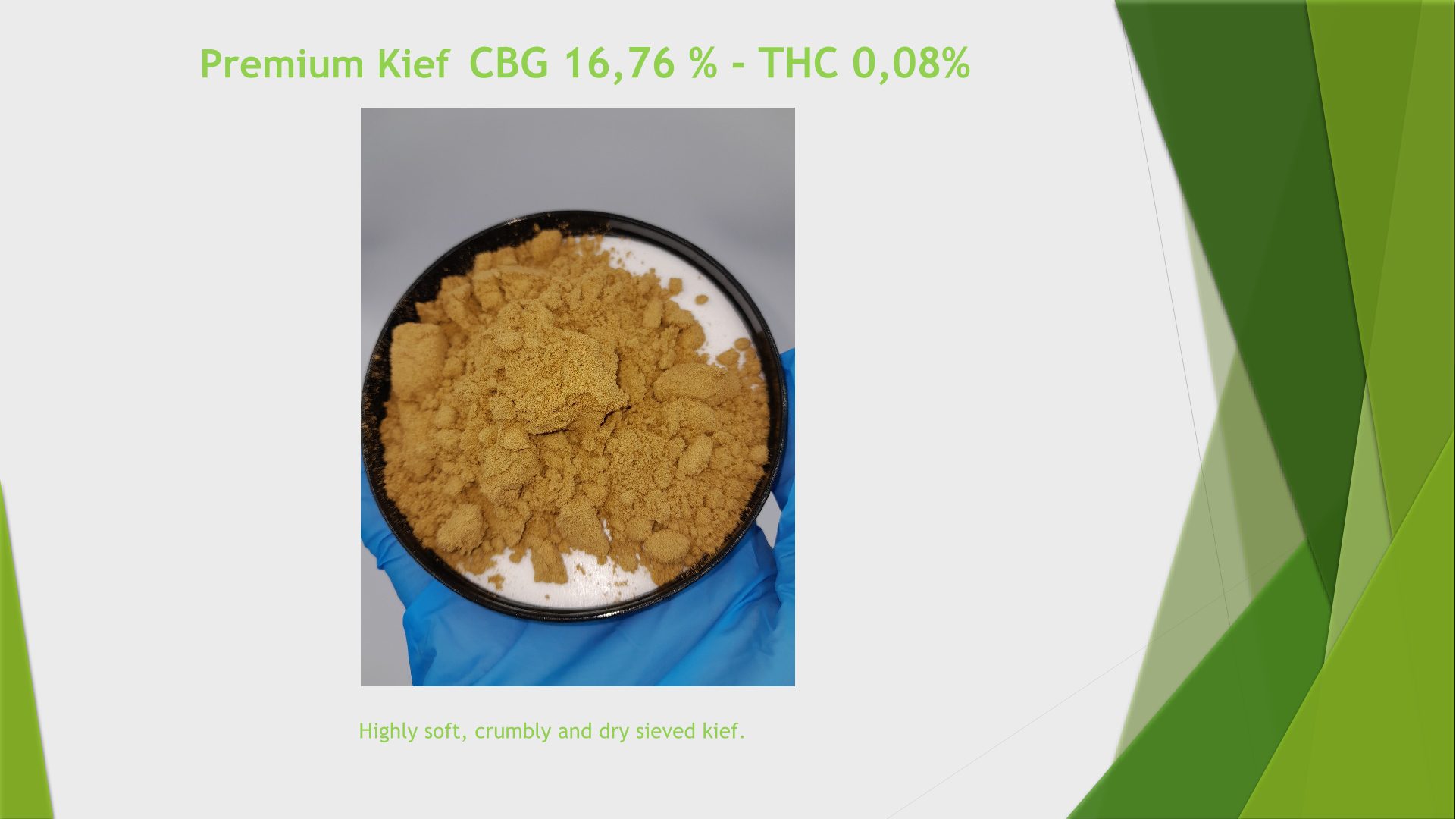 Premium Kief CBG