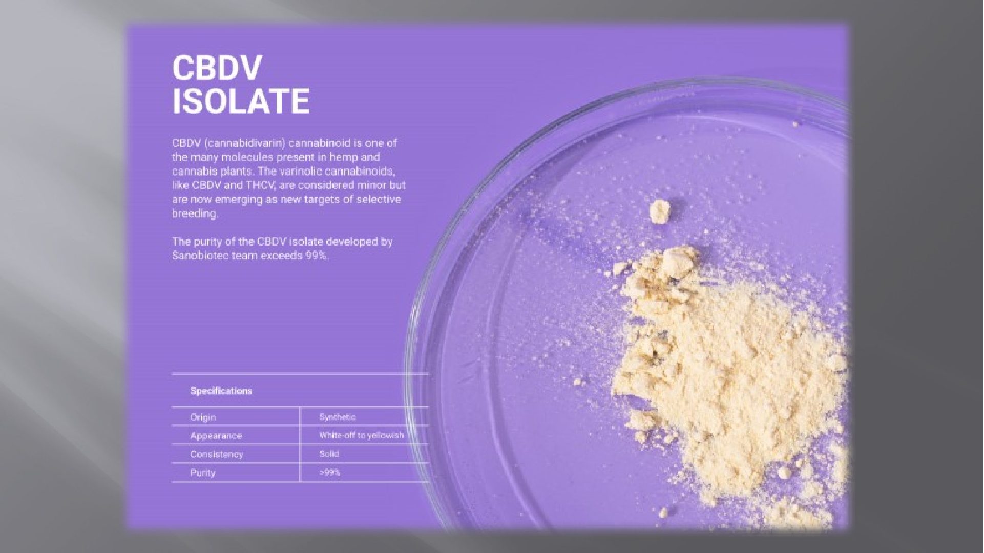 Minor Cannabinoids